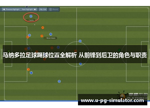 马纳多拉足球踢球位置全解析 从前锋到后卫的角色与职责